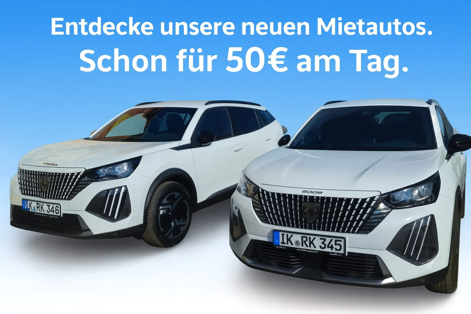 Peugeot 2008 – Autovermietung Arnstadt