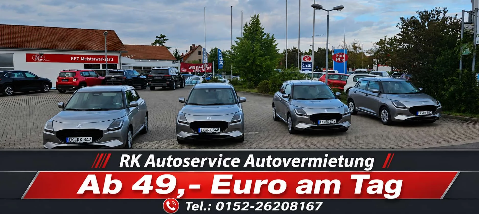 Suzuki Swift – Autovermietung Arnstadt