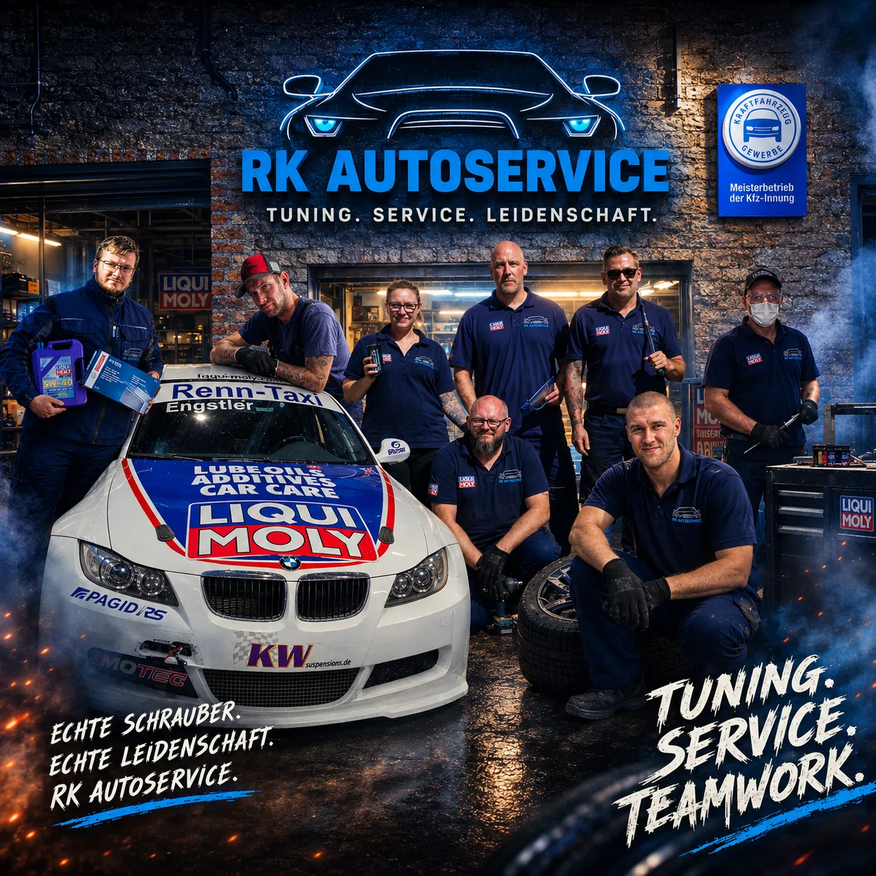 Das Team von RK Autoservice